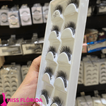 Cilios postiços 3D E14 cartela com 5 pares 