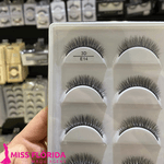 Cilios postiços 3D E14 cartela com 5 pares 
