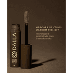 Máscara de Cílios Marrom Peel Off - Dalla original