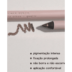 Lápis para Olhos Bronze com Dourado - Eyeliner Quartz Océane Edition 1,2g