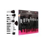 Kit com12 Pincéis Macrilan Maquiagem Pincel Profissional Kp9-1a Original