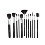 Kit com12 Pincéis Macrilan Maquiagem Pincel Profissional Kp9-1a Original
