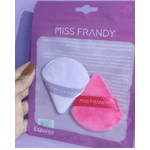 Esponja para Maquiagem Miss Frandy E23-0419 Kit com 2 Unidades original