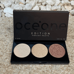 Paleta Trio de Iluminador Oceane Edition