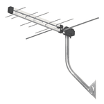 Kit Completo Antena Digital UHF/VHF + Mastro + Cabo - PROHD-3610 