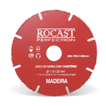 Disco de Serra com Tungstênio para Madeira 