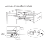 Amortecimento para Gaveta 