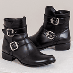 Bota Molly Feminino Cano Médio Preto