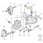 MANGUEIRA DE AGUA DO MOTOR - ERR5099 - MARCA ALLMAKES