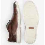 Sapato Casual de Couro Democrata Metropolitan Bay Tan Cadarço 273101-002