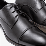 Sapato Social Democrata Smart Comfort Madison Hi-Soft 32 Preto Cadarço 255106-001