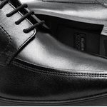Sapato Social Democrata Metropolitan Pointer Hi-Soft 32 Preto Cadarço 250104-001
