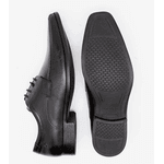 Sapato Casual De Couro Democrata Metropolitan Prime Preto de Amarrar 244101-001