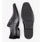 Sapato Casual De Couro Democrata Metropolitan Prime Preto sem Cadarço 244102-001
