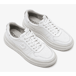 Tênis Feminino Democrata Ela Block Branco 616101-003