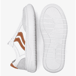 Tênis Feminino Democrata Ela Block Branco / Telha 616102-001
