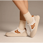 Tênis Feminino Democrata Ela Block Branco / Telha 616102-001