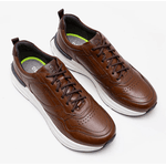 Tênis Democarta Denim Brad Ultra Light Marrom 527101-002