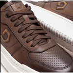 Tênis Democrata Denim Block Marrom 240501-010