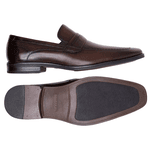 Sapato Social Democrata Metropolitan Mahogany Vega 055202-002