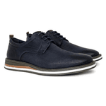 Sapato Casual Democrata Metropolitan Navy Type