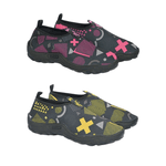 Kit 2 Sapatilhas Aquáticas Náuticas Blaqueadas - Geométrico Rosa e Amarela