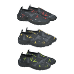 Kit 3 Sapatilhas Aquáticas Náuticas Blaqueadas - Seta Vermelho/Amarelo/Verde