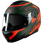 Capacete Norisk Ff345 Route Speedmax - Verde Laranja