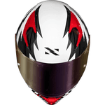 Capacete Norisk Flow Daytona - Branco/vermelho