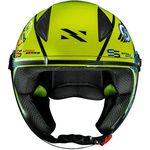 Capacete Norisk Neo Galaxy - Amarelo Azul