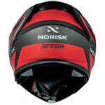 Capacete Norisk Motion Defender - Titanium Vermelho