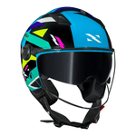 Capacete Norisk Orion Sv Denver - Preto/azul