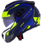 Capacete Norisk Ff345 Route Speedmax - Azul Amarelo