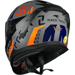 Capacete Race Tech Volt Ninja - Prata/azul
