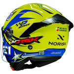 Capacete Norisk Neo Galaxy - Amarelo Azul