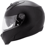 Capacete Shark Ridill 2 Blank Mat Kma - Preto Fosco.