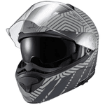Capacete Texx Kratos Cyber - Cinza Fosco