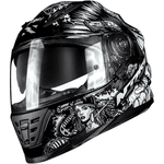 Capacete Norisk Ff302 Hot Girl - Preto Branco