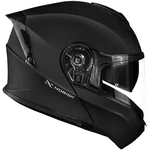 Capacete Norisk Motion Monocolor - Preto Fosco