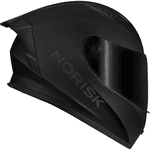Capacete Norisk Flow Monocolor - Preto Fosco