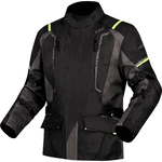 Jaqueta Ls2 Narvik - Preto/cinza/amarelo