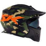 Capacete Norisk Darth Aircraft - Laranja