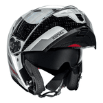 Capacete Race Tech Signal Gear - Preto Branco.