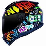 Capacete Norisk Ff802 Razor Vibes - Preto