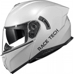 Capacete Race Tech Signal Monocolor - Branco.