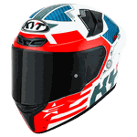 Capacete Kyt Tt Course Fuselage - Vermelho