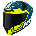 Capacete Kyt Tt Course Fuselage - Amarelo