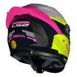 Capacete Ls2 Ff358 s Digital Preto/amarelo