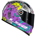 Capacete Ls2 Ff358 Dreamcatcher - Prata Amarelo