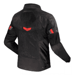 Jaqueta Ls2 Garda - Preto/vermelho